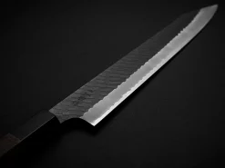 ORYOKI Sushi-Messer|Sashimi Messer*SPG2 Kuroshiage Tsuchime Kiritsuke Sujihiki 255mm, Wenge Handle
