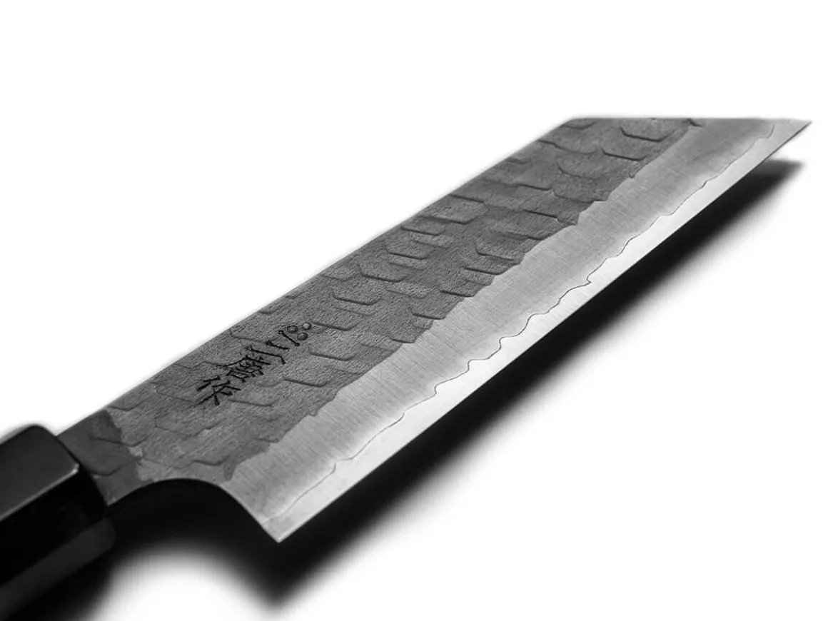ORYOKI Petty Messer*SPG2 Kuroshiage Tsuchime Paring 120mm, Wenge Handle