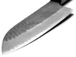 ORYOKI Santokumesser*SPG2 Kuroshiage Tsuchime Santoku 180mm, Wenge Handle