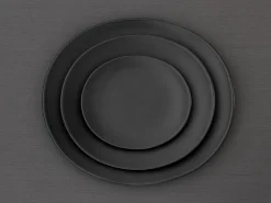 ORYOKI Sushi Teller|Japanisches Porzellan*Steingut Teller Infinity oval, 3 Größen
