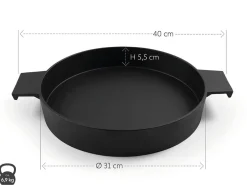 ORYOKI Gusseisenpfannen*Sukiyaki Gusseisenpfanne, groß