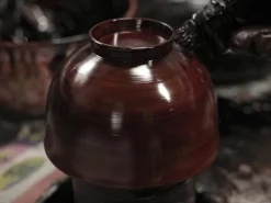ORYOKI Holzschalen|Lacquerware*Suppenschale, Reisschale Koma, Urushi schwarz