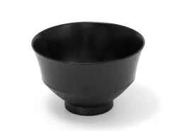 ORYOKI Holzschalen|Lacquerware*Suppenschale Urushi Keiryo, 240 ml, schwarz