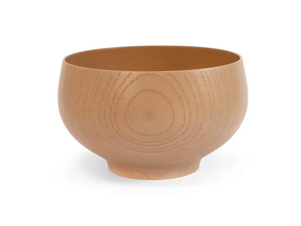 ORYOKI Holzschalen|Lacquerware*Suppenschüssel Kumi-wan M, 400 ml, natur