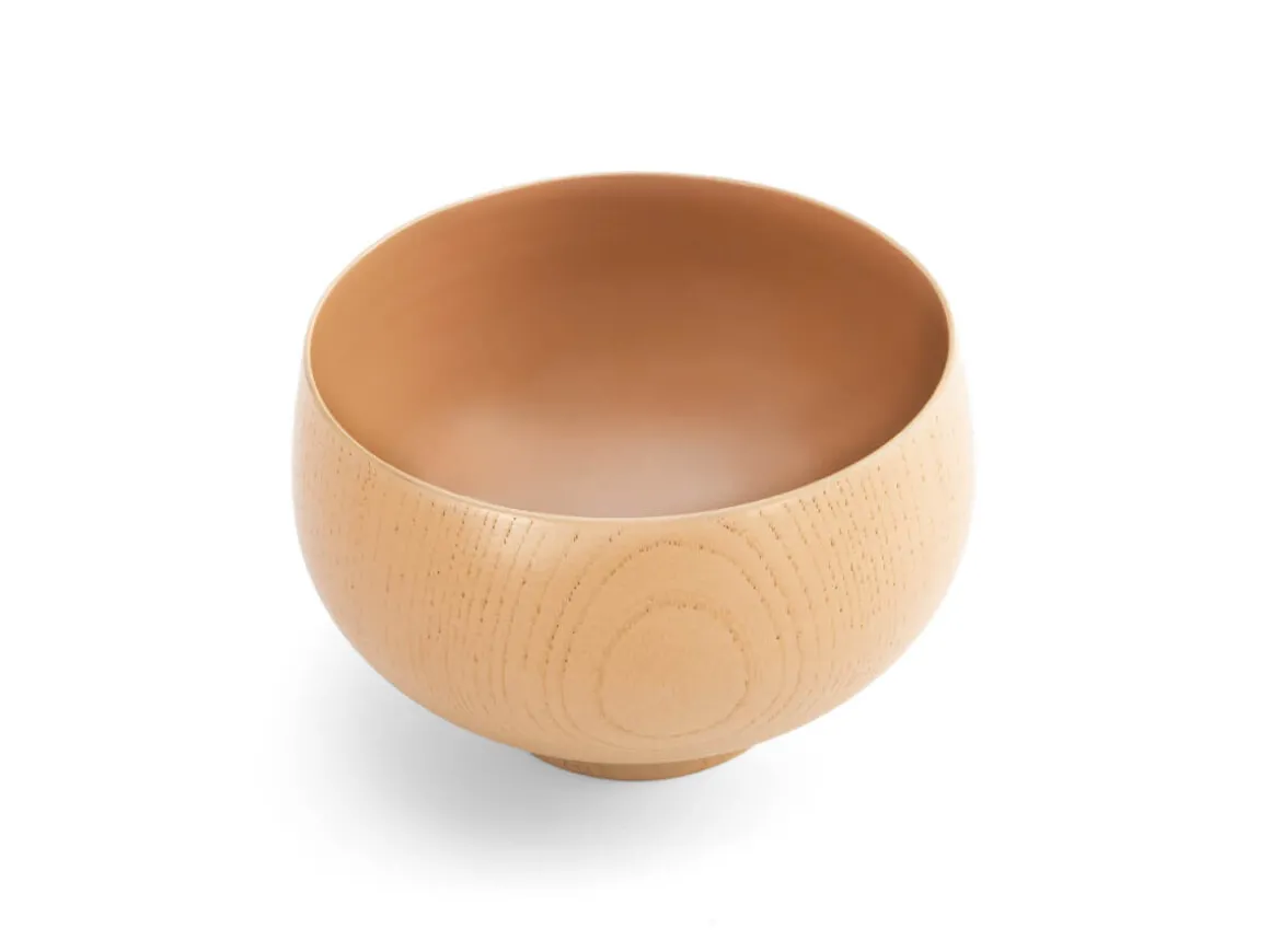 ORYOKI Holzschalen|Lacquerware*Suppenschüssel Kumi-wan S, 340 ml, natur