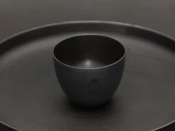 ORYOKI Teeschalen Und Becher|Holzschalen*Tasse Kumi-wan Urushi, 200 ml, marine