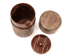 ORYOKI Teedosen*Teedose Kizutsu Kirschholz marmoriert, 150 g