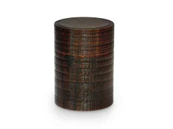 ORYOKI Teedosen*Teedose Urushi Nuri, Holz, braun