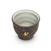 ORYOKI Teeschalen Und Becher|Teegeschirr*Teeschale Kintsuru Mitsukoshi, Banko Yaki, 60 ml