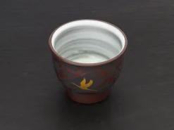 ORYOKI Teeschalen Und Becher|Teegeschirr*Teeschale Kintsuru Mitsukoshi, Banko Yaki, 60 ml