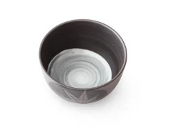 ORYOKI Teeschalen Und Becher*Teeschale Kuro Momiji, Banko Yaki, 60 ml
