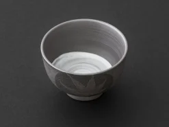 ORYOKI Teeschalen Und Becher*Teeschale Kuro Momiji, Banko Yaki, 60 ml