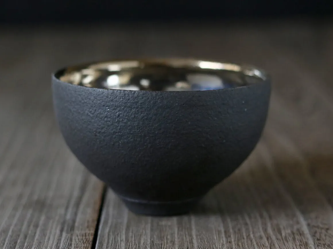 ORYOKI Teeschalen Und Becher*Teeschale Kuro Tsuya