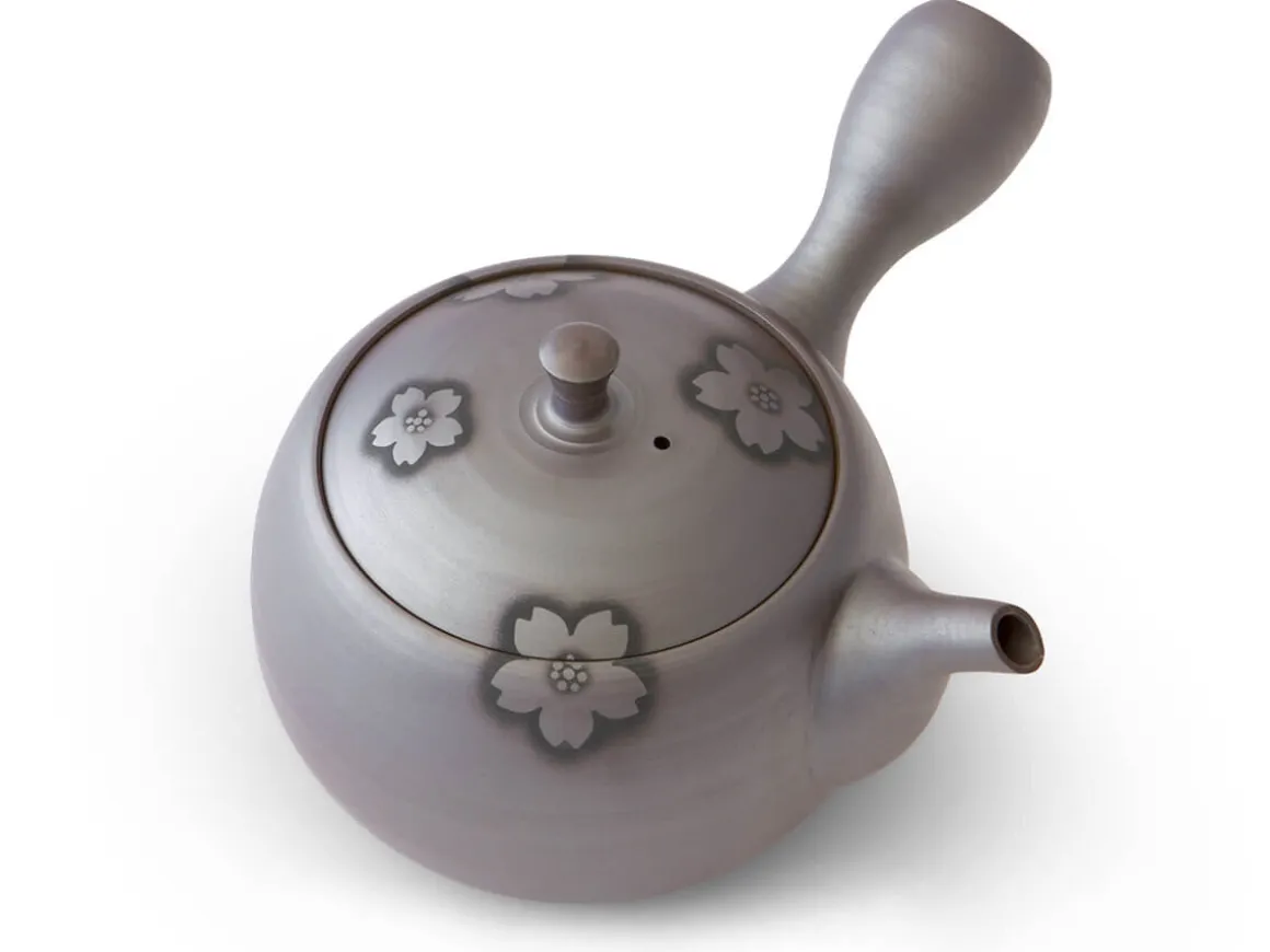 ORYOKI Japanische Teekannen|Teegeschirr*Teeservice Sakura, Banko Yaki, 4-teilig