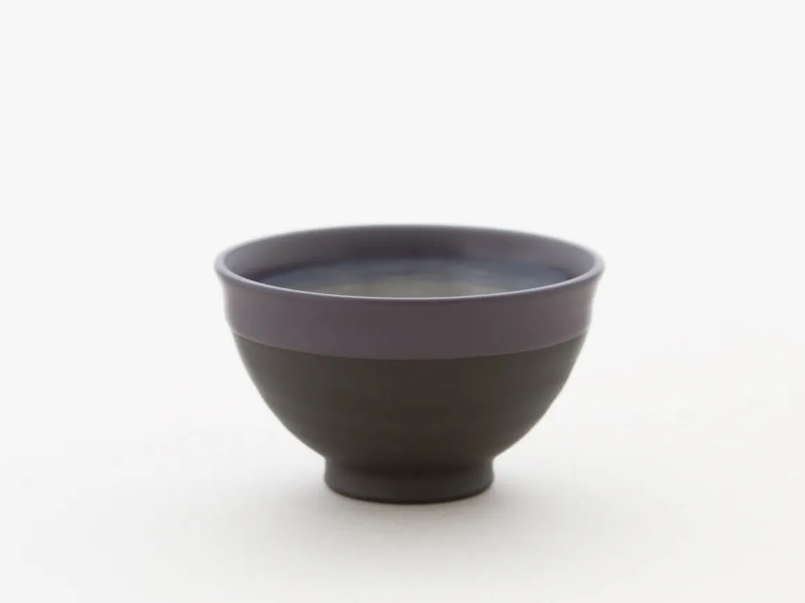 ORYOKI Japanische Teekannen|Teegeschirr*Teeservice Shu Hira Murasakinakaobi, 3-teilig