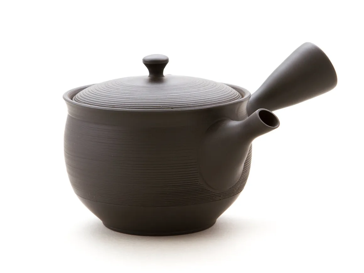 ORYOKI Japanische Teekannen|Teegeschirr*Teeservice 6-teilig, Kyusu Tokoname Sendan Sen Maru