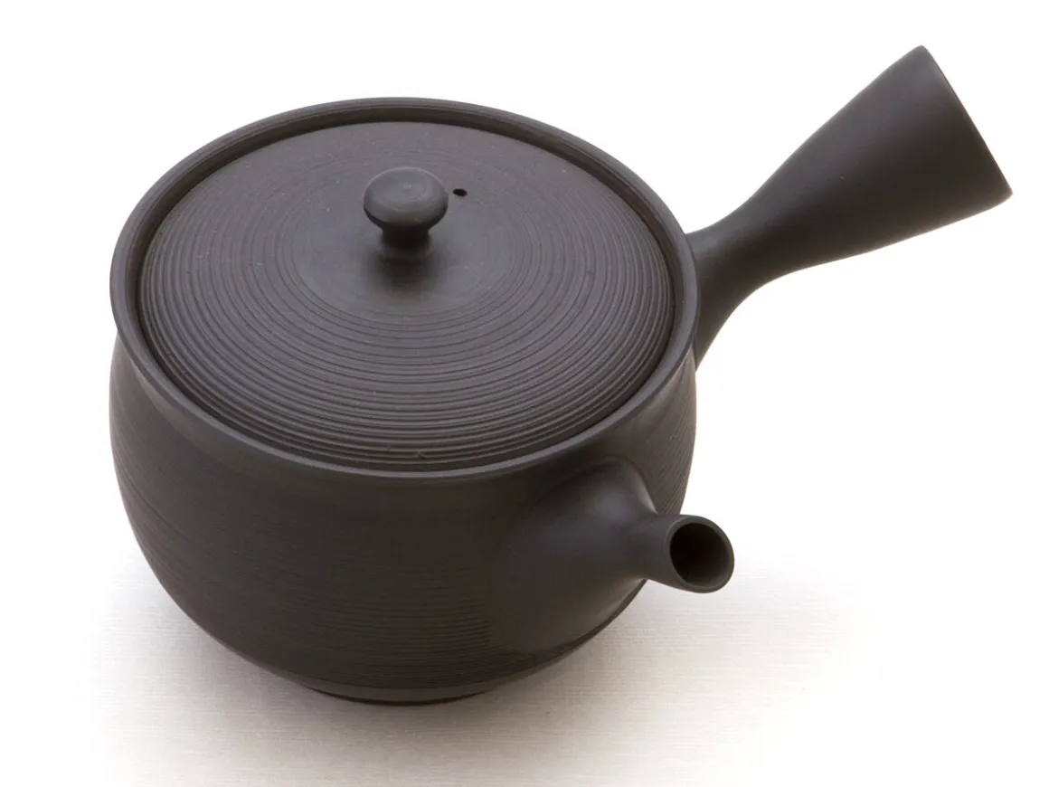 ORYOKI Japanische Teekannen|Teegeschirr*Teeservice 6-teilig, Kyusu Tokoname Sendan Sen Maru
