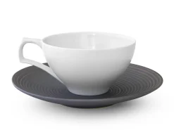 ORYOKI Teeschalen Und Becher|Teegeschirr*Teetasse mit Untertasse Sabi-sen mon