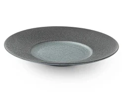 ORYOKI Japanisches Porzellan*Tiefer Teller Homura, schwarz, 3 Größen