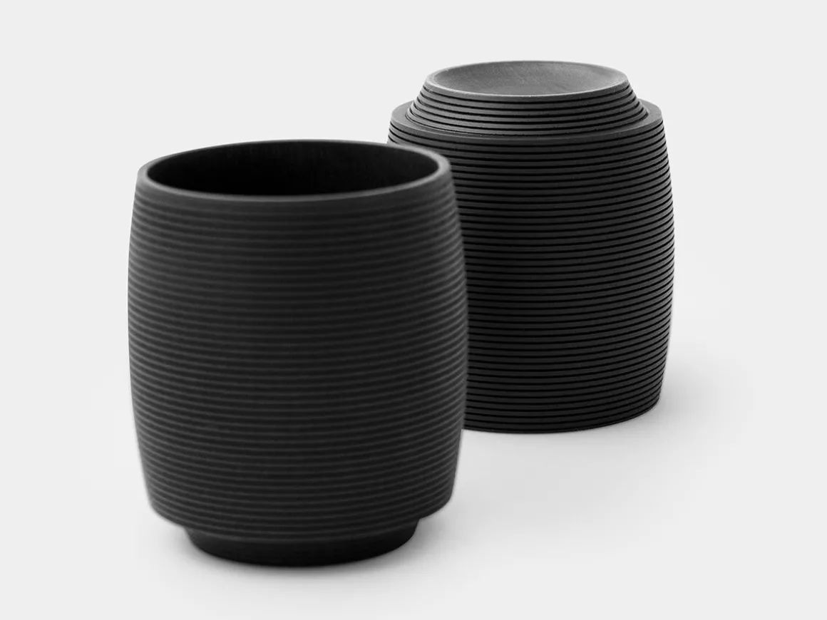 ORYOKI Teeschalen Und Becher|Lacquerware*Trink-Becher Turari Wan S, schwarz