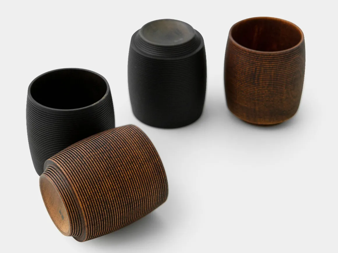 ORYOKI Teeschalen Und Becher|Lacquerware*Trink-Becher Turari Wan S, schwarz