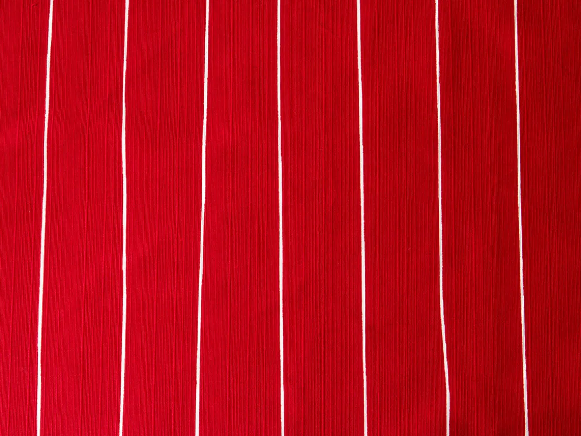 ORYOKI Furoshiki*Umhängetasche Furoshiki Sutoraipu, rot, 70 cm