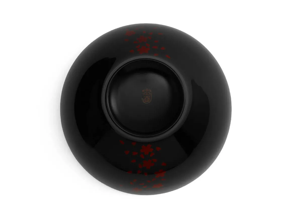 ORYOKI Holzschalen|Lacquerware*Urushi Raku wan Sakura, 450 ml