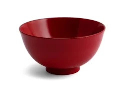 ORYOKI Holzschalen|Lacquerware*Urushi Reisschale Kenro L, rot