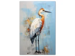 ORYOKI Wandbilder*Wandbild Dobutsu #1, japanische Tiere, farbig 2:3