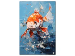 ORYOKI Wandbilder*Wandbild Dobutsu #2, japanische Tiere, farbig 2:3