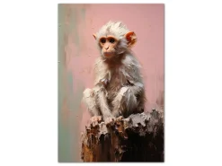 ORYOKI Wandbilder*Wandbild Dobutsu #3, japanische Tiere, farbig 2:3