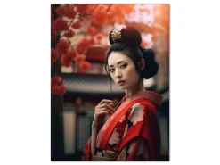 ORYOKI Wandbilder*Wandbild Geisha #3, farbig, 3:4