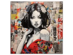 ORYOKI Wandbilder*Wandbild Nihon no Pop Art #1, farbig 1:1