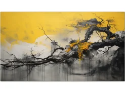 ORYOKI Wandbilder*Wandbild Shodo #3, farbig 16:9