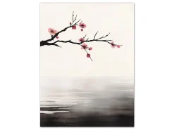 ORYOKI Wandbilder*Wandbild Wabi Sabi Sakura #3, farbig 3:4